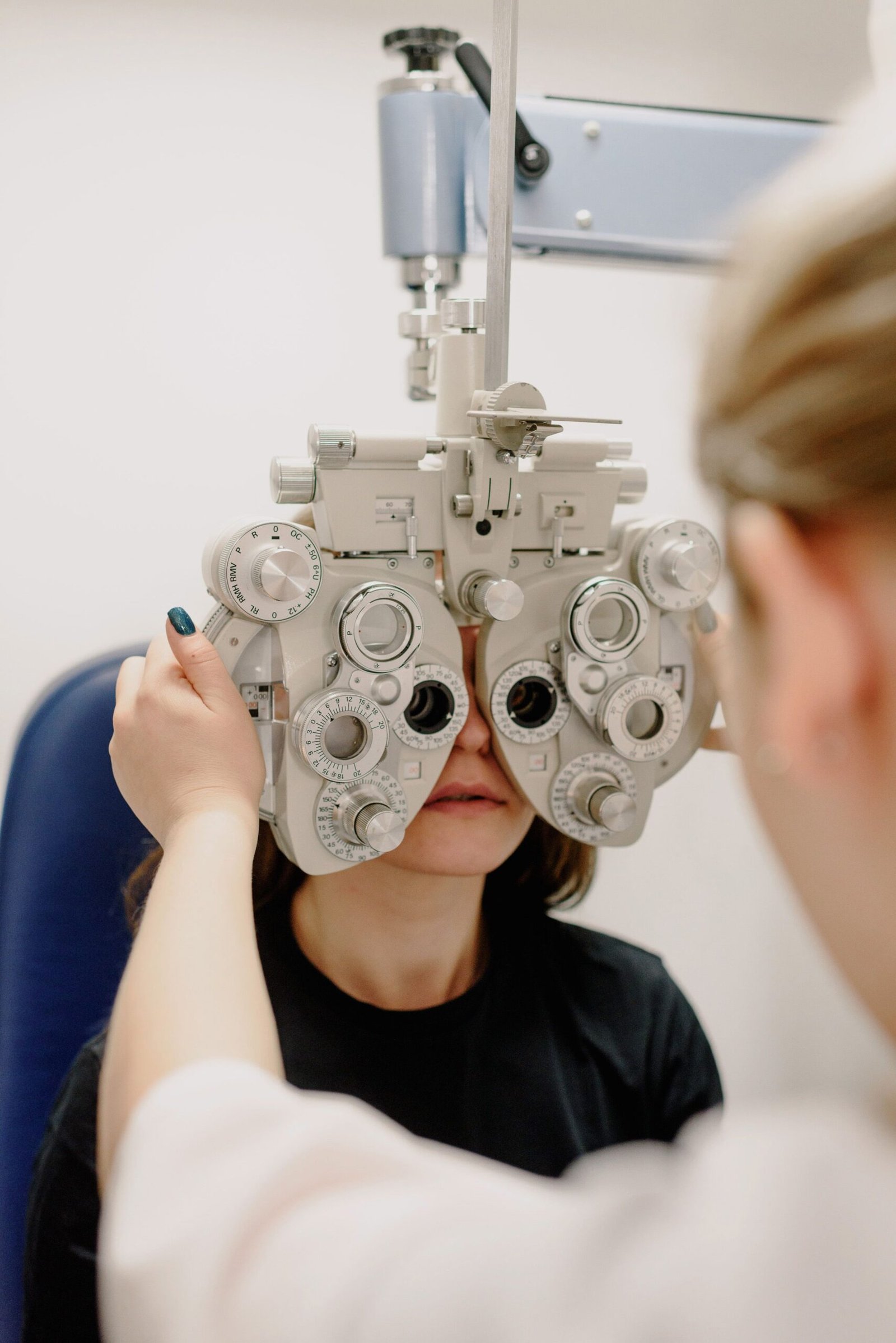 Professional eye testing at Cauvery Opticians